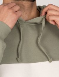 هودی یونیسکس دو رنگ آران - تصویر 2