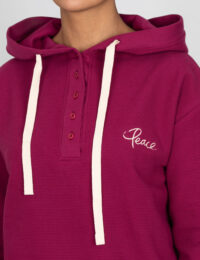 هودی زنانه بیسکویتی صلح - تصویر 5