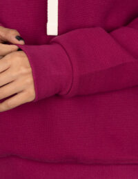 هودی زنانه بیسکویتی صلح - تصویر 3