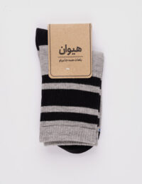 جوراب زنانه ساقدار سه خط