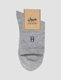 جوراب مردانه نیم ساق ساده هیوان