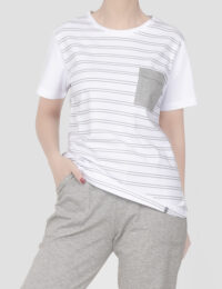 تیشرت زنانه جیب دار جیلا