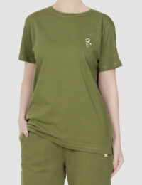 تیشرت زنانه گلدوزی سنبل