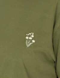 تیشرت زنانه گلدوزی سنبل - تصویر 2