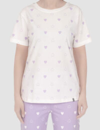 تیشرت زنانه قلب قلبی