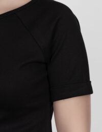 تیشرت زنانه کشبافت کهربا - تصویر 2