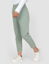 شلوار مام فیت کتان افسون