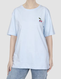 تیشرت زنانه پنبه گیلاس