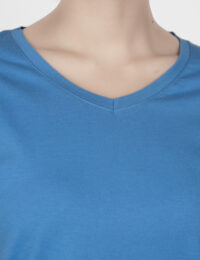 تیشرت زنانه یقه هفت همیلا - تصویر 2