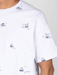 تیشرت مردانه تمام چاپ کشتی - تصویر 2