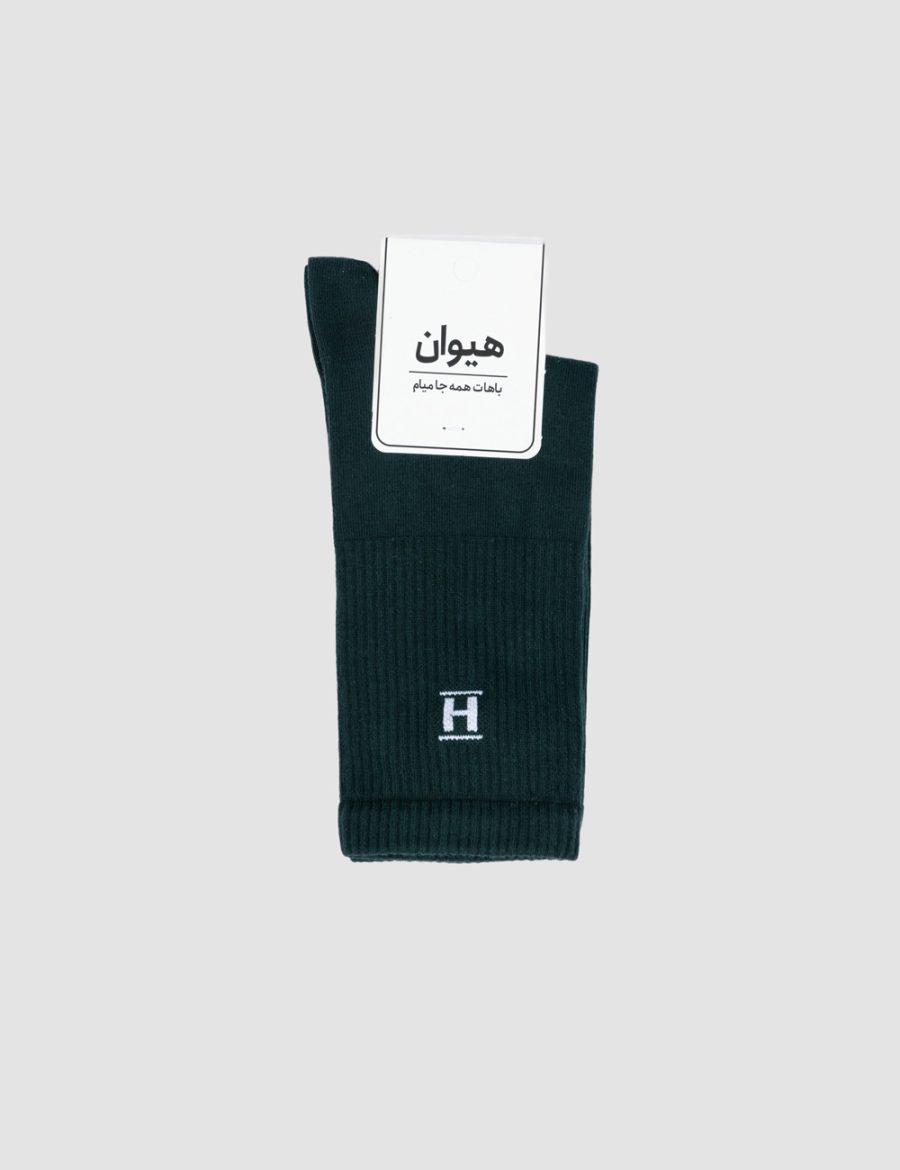 جوراب مردانه ساقدار کشبافت ساده — تصویر ۳