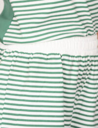 شورتک زنانه راه راه سبوحا - تصویر 2