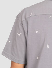 تیشرت مردانه نخل و پرنده - تصویر 3