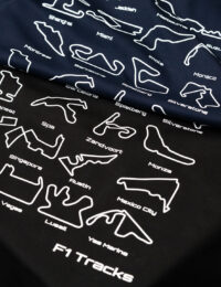 تیشرت چاپدار پیست های فرمول 1 - تصویر 3