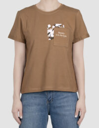 تیشرت زنانه جیب دار بهاره