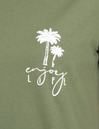 تیشرت زنانه درخت نخل - تصویر 2