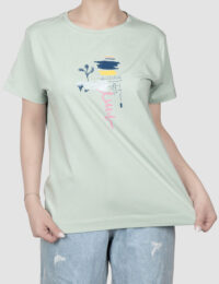 تیشرت زنانه چاپدار دریا