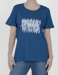 تیشرت زنانه چاپدار فرحناز - تصویر 3