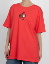 تیشرت زنانه گلدوزی زیبا - تصویر 3