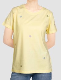 تیشرت زنانه گلدوزی گلرنگ