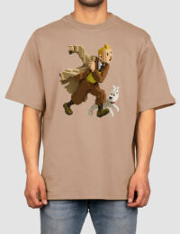 تیشرت چاپدار میلو و تن تن