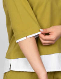 بلوز زنانه پایین نساجی نیلان - تصویر 2