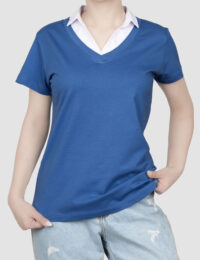 پولوشرت زنانه یقه نساجی نسار