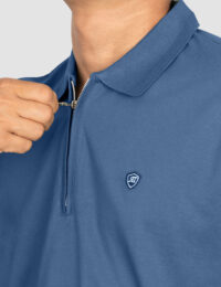 تیشرت مردانه نیم زیپ آرین - تصویر 2