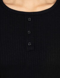 تیشرت زنانه سه دکمه دلانا - تصویر 2