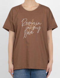 تیشرت زنانه چاپدار رضوانه