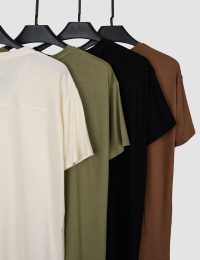 تیشرت زنانه ویسکوز آناشید - تصویر 2