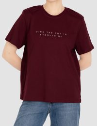 تیشرت زنانه پنبه فرینوش - تصویر 4