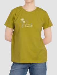 تیشرت زنانه گلدوزی محیا - تصویر 3