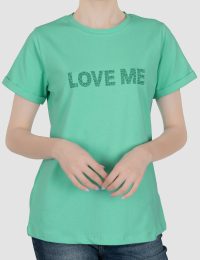 تیشرت زنانه چاپدار لاوینا - تصویر 4