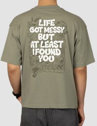 تیشرت مردانه چاپدار لایف