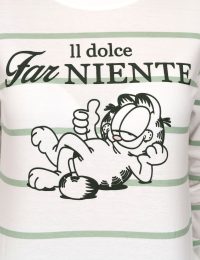 بلوز زنانه راه راه گارفیلد خوابالو - تصویر 2