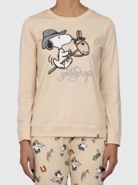 بلوز زنانه اسنوپی اسب سوار