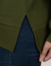 بلوز زنانه بیسکویتی سودابه - تصویر 5