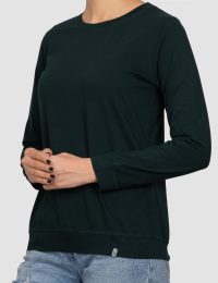 بلوز زنانه بیسیک یقه گرد ژیوان - تصویر 2