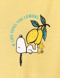 بلوز زنانه چاپدار اسنوپی و لیمو - تصویر 2