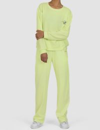 شلوار زنانه گلدوزی سگ شکمو - تصویر 5