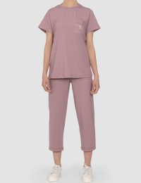 تیشرت زنانه چاپدار دل آوا - تصویر 2