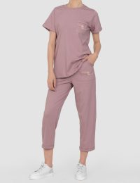 شلوار زنانه چاپدار دل آوا - تصویر 5