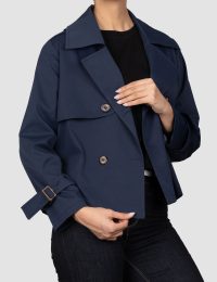 بارانی زنانه کوتاه نازی - تصویر 3