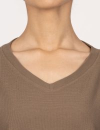 بلوز زنانه بیسکویتی ماهسان - تصویر 2