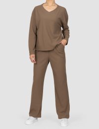 شلوار زنانه بیسکویتی ماهسان - تصویر 4