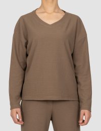 بلوز زنانه بیسکویتی ماهسان