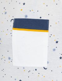 بلوز زنانه چاپدار ماه و ستاره - تصویر 2