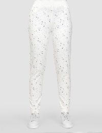 شلوار زنانه چاپدار ماه و ستاره