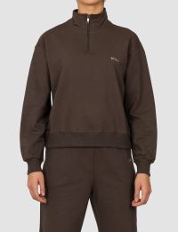 بلوز زنانه نیم زیپ محنا